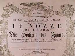 Les Noces De Figaro œuvre Wolfgang Amadeus Mozart Lorenzo Da Ponte Opera Online Le Site Des Amateurs D Art Lyrique