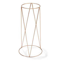 Hillsdale montello metal console table with faux leather wood top, old steel. Kmart Plant Stand Side Table Junk4joy