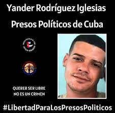 Kevin Damian Frómeta Castro. Los #PresosDcastro No estarán solos jamás. La  Patria os Contempla Orgullosa. #Twittazo . . . #HastaQueSeanLibres  #PresosPoliticosDeCuba #LibertadParaLosPresosPolìticos