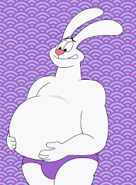 Trix bunny´s big belly by Wolfox90210 -- Fur Affinity [dot] net