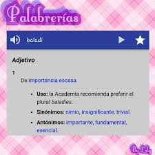 Vocabulario Palabras Ortografia Vocabulario