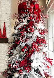 23 Christmas Tree Ideas Elegant Christmas Trees Cool Christmas Trees Floral Christmas Tree