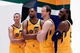 Die heißesten sneaker releases online. Utah Jazz Players Reveal Their Favorite Jerseys For 2018 19 Season Deseret News