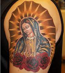 Maybe you would like to learn more about one of these? Resultado De Imagen Para Virgen De Guadalupe Tattoo Tattoos Taurus Tattoos Mary Tattoo