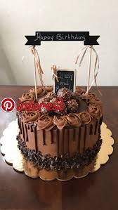 Chocolate Drip Birthday Cake Cakes In 2019 Pinterest Chocolate Cake Designs Cake And Birthday Cake Pastel De Chocolate Decoracion Decoracion De Pastel De Chocolate Torta De Chocolate Decoracion