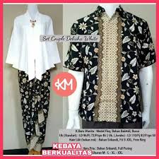 Model batik couple lengan pendek modern batik couple untuk tunangan 35 Trend Terbaru Baju Batik Couple Terbaru Untuk Tunangan Lamaz Morradean