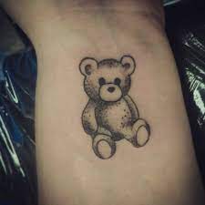 Pin By Mark Graham On Tattoo Ideas Teddy Bear Tattoos Bear Tattoos Bear Tattoo Designs