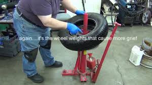 How To Use A Manual Tire Changer Harbor Freight Youtube