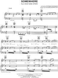 We'll find a new way of living. Jackie Evancho Feat Barbra Streisand Somewhere Sheet Music In Bb Major Transposable Download Print Sku Mn0104306