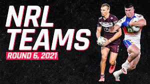 So you're an nfl fan and want to follow rugby league? Nrl Team Lists Every Side S Confirmed Lineup For Round 6 Sporting News Australia