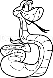 In ausmalbilder dschungelbuch april 10, 2020 3121 294 635 299 kb. How To Draw Kaa From Jungle Book Step 9 Jungle Book Drawings Jungle Book Characters