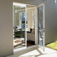 Aluminum Frame Double Toughened Glass Casement Door ...