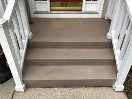 Behr Premium 1 Gal Gray Granite Grip Decorative Flat Interior Exterior Concrete Floor Coating 65001 The Home Depot Concrete Floor Coatings Painted Concrete Steps Brick Exterior House
