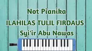 Not Pianika I Tiraf Ilahilas Tulil Firdaus Mudah Youtube