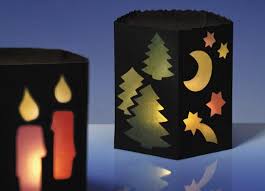 Windlicht Aus Pappe Und Transparentpapier Windlichter Basteln Transparentpapier Basteln Mit Transparentpapier Basteln Weihnachten