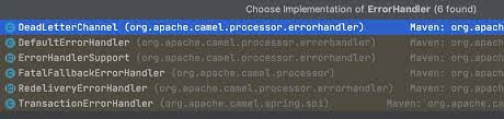 How to configure camel using spring with java configuration, including detailed examples. I Have Issues With The Design Of Onexception Handled True In Apache Camel Stack Overflow