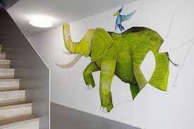spitzwald kindergarten wall drawings wall drawings kindergarten interior childrens illustrations