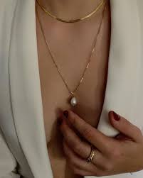 Kinn Studio Jewelry Pearl Drop Necklace Fashion Jewelry