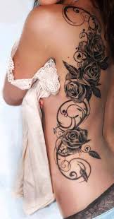 Rucken Tattoo Ideen Tatowierungen Rosenranke Tattoo