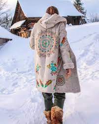 Boho Winter Look Boho Winter Outfits Boho Style Outfits Winter Winter Boho
