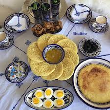Moroccan Style Plating Food Style Presentation A La Marocaine Morrocan Food Moroccan Cooking Moroccan Breakfast