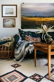 Mixing and matching vintage textiles with modern accents, or throwing coordinating but. Remodelaholic Modernized Southwest Style Decorating