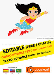 While you're making the invitation cards design, you need to remember that you want to pick out the perfect spot to hold your superhero party. 18 Free Superheroes Birthday Invitations For Edit Customize Print Or Send Via Whatsapp Fiestas Con Ideas