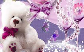 Our kids wallpaper murals are stylish and versatile, making it easy to decorate any child's bedroom, teen room, playroom, or baby nursery. Cute Pink Teddy Bear Wallpapers For Desktop Wallpaper Cave