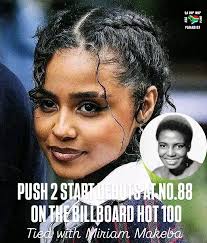 History 🙌 Tyla 🇿🇦 becomes the first African female artist since Miriam  Makeba 🇿🇦 to earn 2 Solo entries