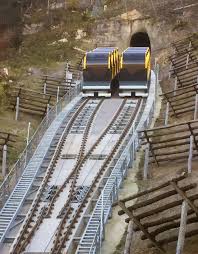 The stoosbahn is a funicular railway in the canton of schwyz. The Stoosbahn Opens As The World S Steepest Funicular Tram Solidsmack