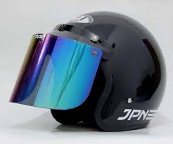 Salah satu fitur menarik dari helm ini adalah kaca hitam tambahan yang bisa kamu turunkan dengan cara tidak hanya aman dan nyaman, helm jbx bogo retro juga terlihat stylish! Jual Jpn Bogo Retro Arc Helm Hitam Metalik Glossy Kaca Datar Injak Online Februari 2021 Blibli