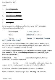 Memeriksa kesesuaian antara resume dengan naskah aslinya. Berikut Pengalaman Kerja Odp Mandiri