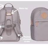 Beckmann Urban mini rugzak - Dusty Blue