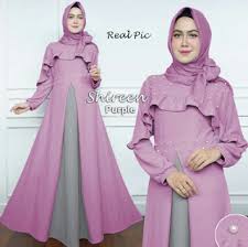 Baju Gamis Lebaran Untuk Orang Gemuk Model Pakaian Wanita Wanita Model Pakaian