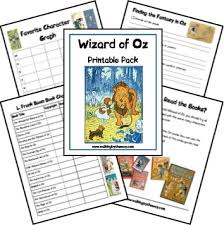 Free Wizard Of Oz Printable Pack Wizard Of Oz Homeschool Language Arts Classroom Themes