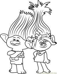 Branch From Trolls Coloring Page Poppy Coloring Page Cartoon Coloring Pages Free Kids Coloring Pages