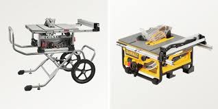 As one of the best portable table saws, the dewalt has a flat design which makes it very easy to carry, store and transport in a car or van. Best Portable Table Saws 2021 Compact Table Saws