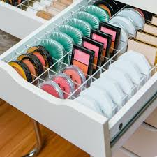 2021 or while stock lasts. Tidyups Dividers For Compacts Acrylic Makeup Organizers For Ikea Alex Malm And Vanity Tables