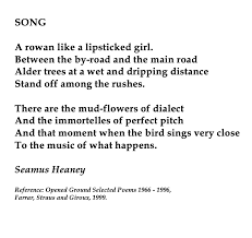 Seamus Heaney Irish Poet Seamus Heaney Songs Pretty Words