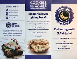 We did not find results for: Insomnia Cookies Chicago Menu Scanned Menu With Prices
