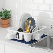 Vendo scolapiatti ikea praticamente nuovo, usato per pochi mesi.lo scolapiatti si monta all'interno di un pensile.cambio per cambio cucina. Flundra Scolapiatti Bianco Ikea It