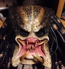 Predator P1 Costume Prop Suit Build Replica With Open Mouth Mask 406943042 Hunting grounds is a competitive asymmetric multiplayer shooter set in the predator yeah that's the mask i wore all the time in that game but didn't really like it to much since it was brown. predator p1 costume prop suit build