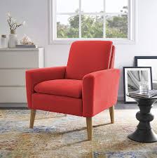 Sofa, single, living room, sit, chill #chill #living_room #single #sit #sitting #sofa. Modern Accent Fabric Chair Single Sofa Comfy Upholstered Arm Chair Living Room Kids Teens At Home Home Garden