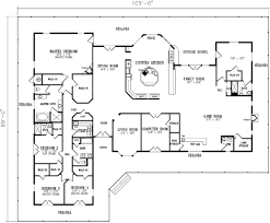 4 bedroom house floor plans 1 story. 4 Bedroom Floor Plans 1 Story