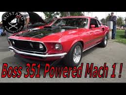 1971 ford mustang boss coupe fairmont, martin county, mn. Boss 351 Powered 1969 Mach 1 Mustang Street Machine Nationals 2017 Youtube