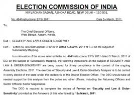 Compendium Of Instructions Election Commission Of India
