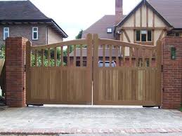 Hardwood Electric Gate 6 Fence Gate Design Wooden Gates Driveway Wooden Garden Gate