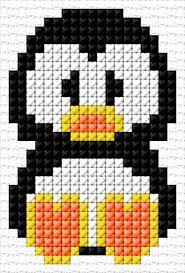 Register and upload yours too! Pinguin X Stitch 10 Free Patterns Online Cross Stitch Designs Cross Stitch For Kids Simple Cross Stitch