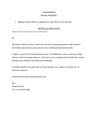 In your reply you should write i am applying for the position of administrator. Osama Aadil Saadi Assignment 1 Email Writing