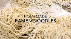 Maybe you would like to learn more about one of these? Homemade Japanese Ramen Noodles From Scratch Youtube